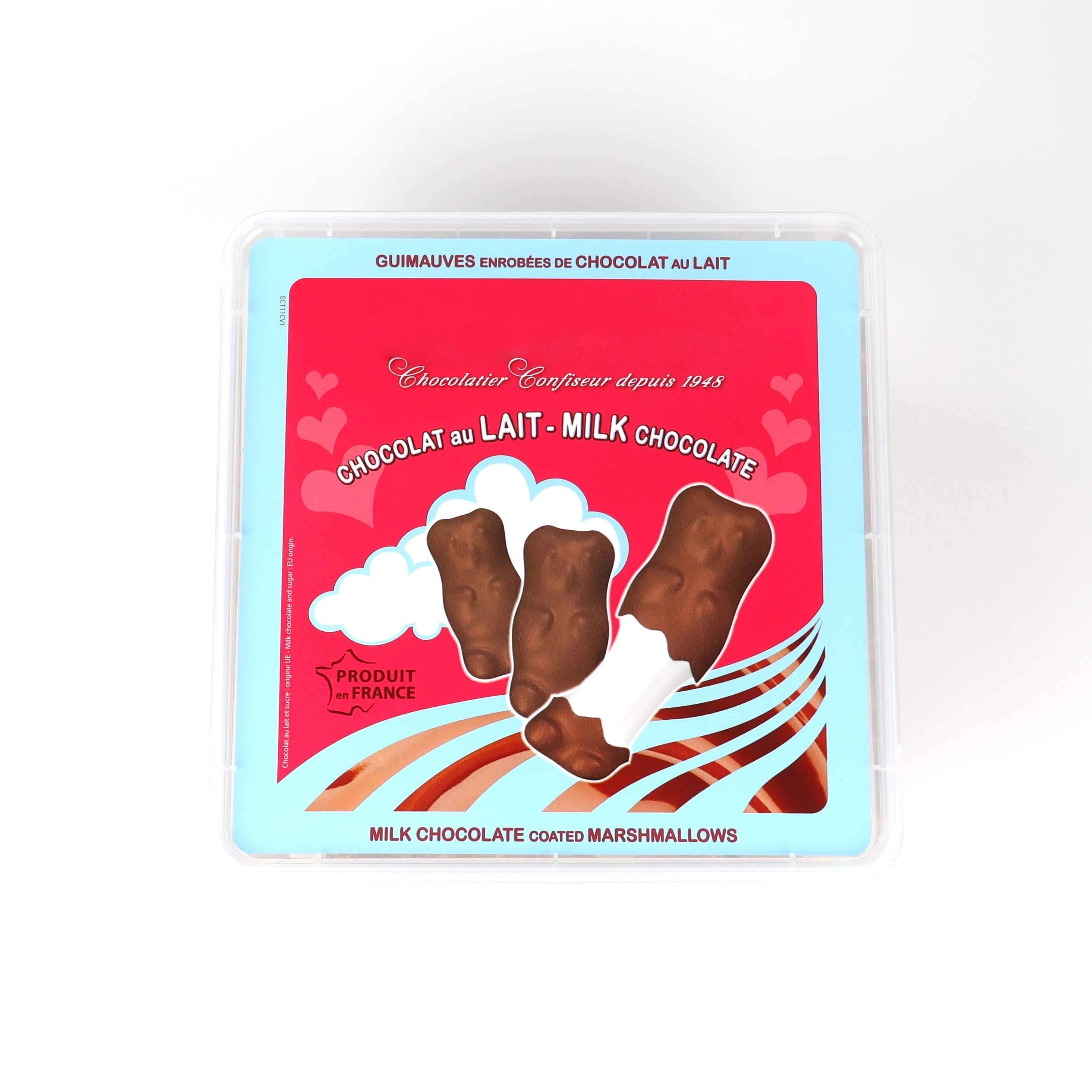 Oursons guimauve chocolat au lait