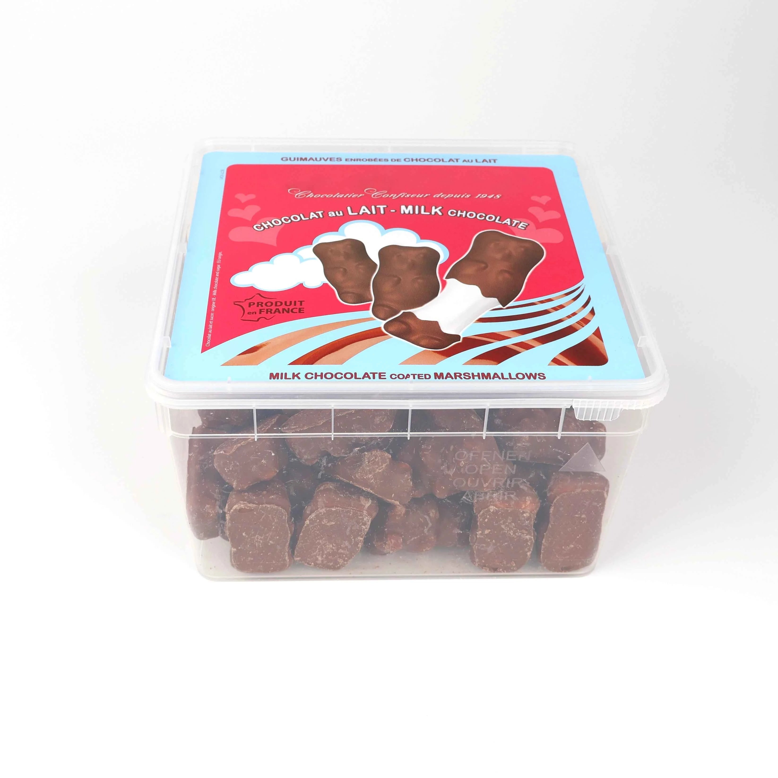Oursons guimauve chocolat au lait