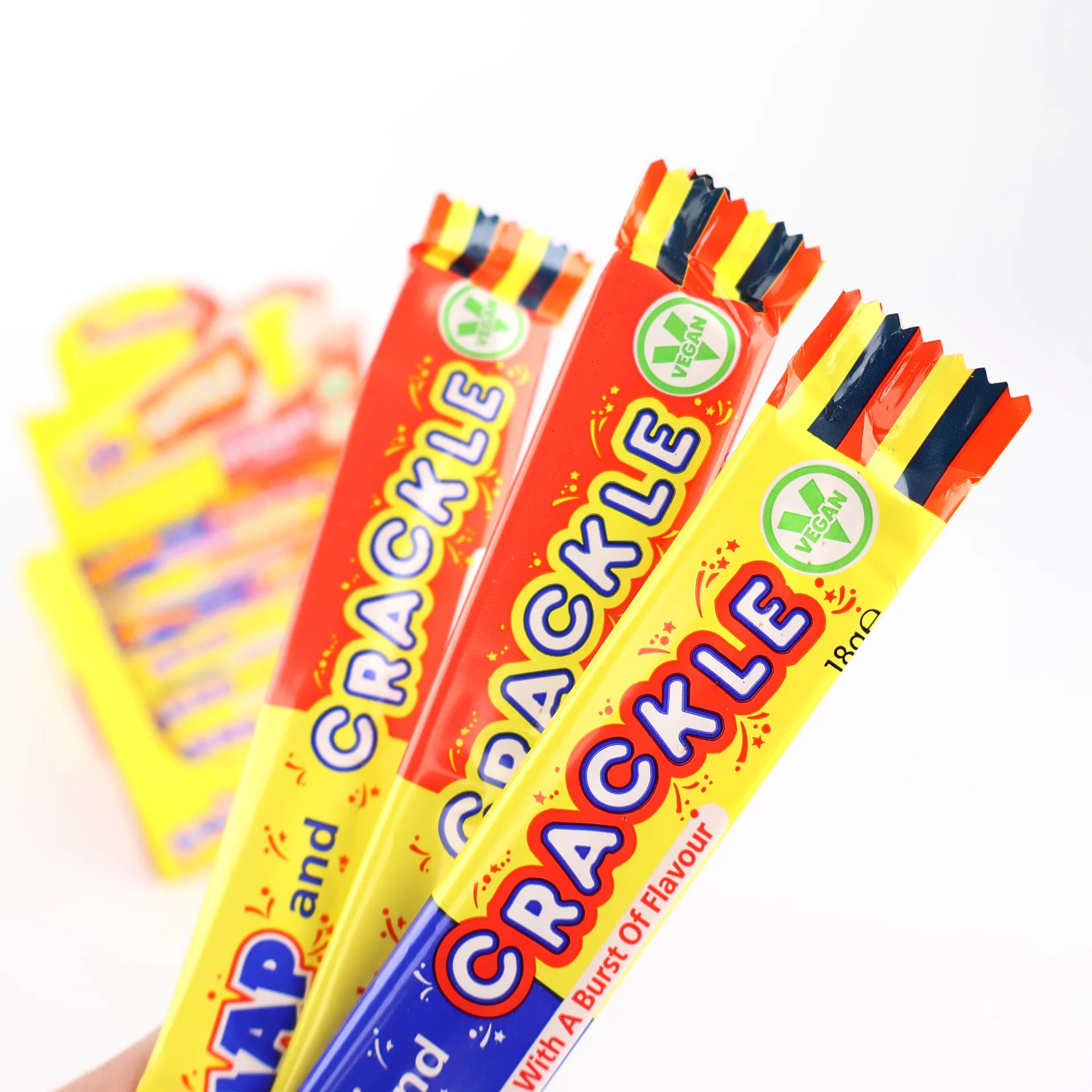Trois barres individuelles Snap & Crackle.