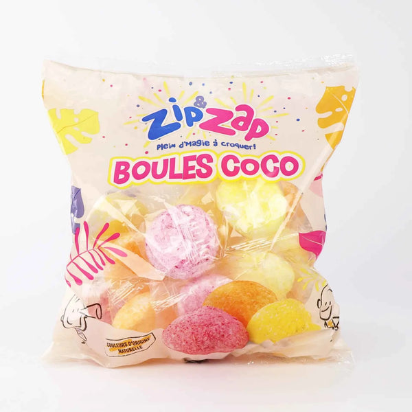 Boules Coco colorées
